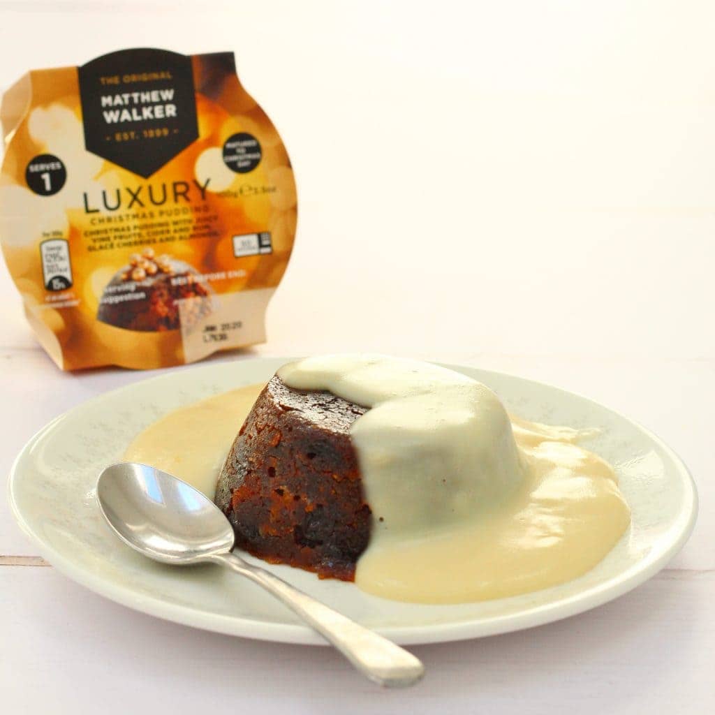 Traditional Christmas rum sauce