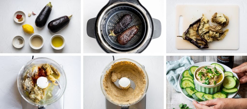 How to make baba ghanoush step by step