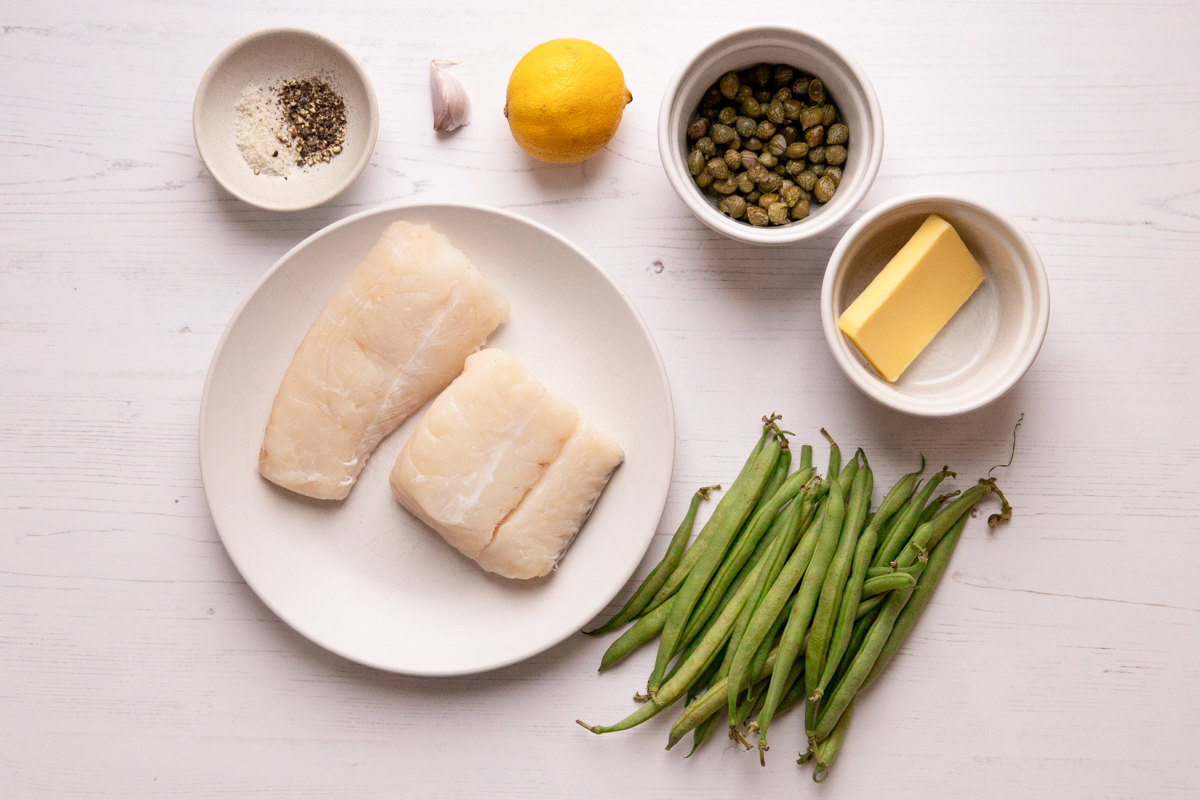 Ingredients for Air Fryer Fish and Chips